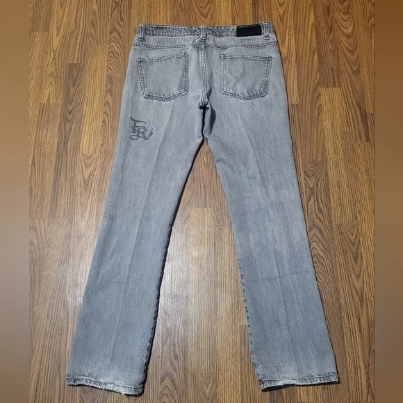 Third Rail Los Angeles USA Men’s Embroidered Pants 100% Cotton W31 L31 C93 - Picture 4 of 11